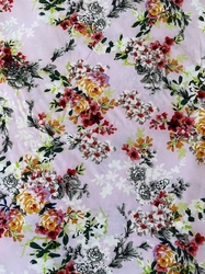 Silky  umělé hedvábí květy fialková