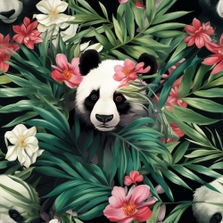 Plavkovina - potisk - KUK PANDA