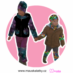 ZBYTEK ladící Softshell zimní SALLY - 60 CM