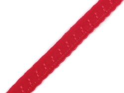 Ozdobná lemovací pruženka 10mm červená 