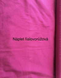 Náplet hladký  - fuchsiová