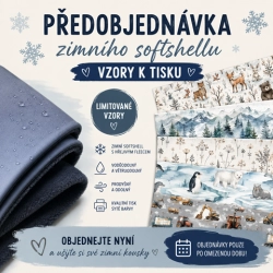 Softshell zimní předobjednávka druhá vlna 13.8.-31.8.