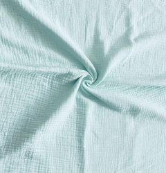 ZBYTEK Mušelín - dvojitá gázovina - MINT - 92 CM