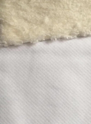 Softshell s kožíškem - bílá