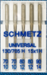 SCHMETZ UNIVERSAL 130/705 H 2x70, 2x80, 1x90