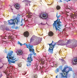 Plavkovina - Legínovina   letní květy
