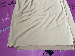 ZBYTEK ÚPLET milk silk statorůžová 64 cm (u kraje flíček) 64 cm 