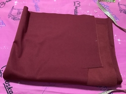 ZBYTEK softshell zimní pružný vínová 56 cm (u kraje výkus) 