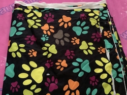ZBYTEK ÚPLET - milk silk - tlapky 125 cm 