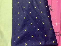 ZBYTEK teplákovina - fitness - korunky na navy 50 cm (světlý flíček viz foto)