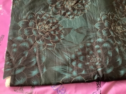 ZBYTEK softshell s beránkem - květy na tmavé (kazový světlé čáry) 52 cm 