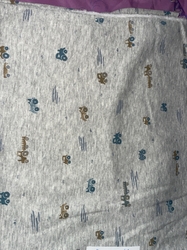 ZBYTEK teplákovina alpenfleece traktory 80cm