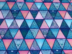 Micropeach potisk - mandala trojúhelníky