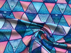 Micropeach potisk - mandala trojúhelníky