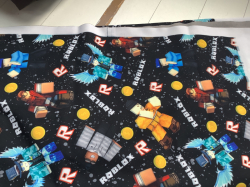ZBYTEK Softshell zimní - ROBLOX ČERNÝ - 60 CM, KAZ - ČERNÉ ČÁRY