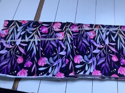 ZBYTEK Teplakovina - FIALOVÉ LISTY  - 26 CM, KAZ - ŠEV