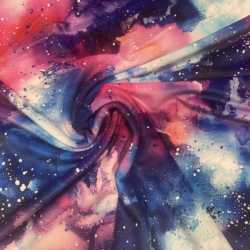 Plyš velur pružný, elastický samet - MRAMOR GALAXIE 
