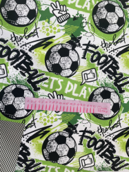jarní softshell potisk - FOTBAL