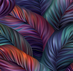 ZBYTEK legínovina/úplet  milk silk  - LISTY - 85 CM