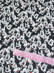  Kazovka Softshell zimní MICKEY - bílé flíčky