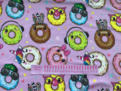 ZBYTEK  ÚPLET - VESELÉ DONUTY - 31 CM