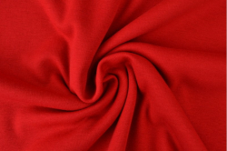 ZBYTEK Teplákovina alpen fleece ČERVENÁ - 79 CM