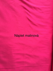 ZBYTEK Náplet hladký  - malinová č 08 - 26 CM