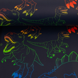 Nepromokavá pláštěnkovina - dinosaři