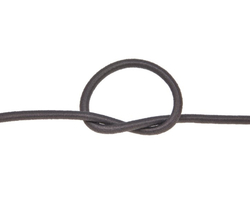 Guma, pruženka  - kulatá šíře 3mm - ŠEDÁ
