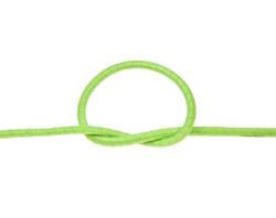Guma, pruženka  - kulatá šíře 3mm - NEONOVĚ ZELENÁ