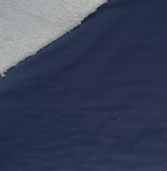 Softshell s kožíškem - navy
