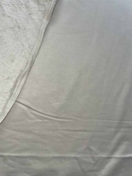 ZBYTEK Teplakovina počesaná šedá - 79 CM