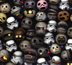 PŘEDOBJEDNÁVKA Fitness úplet potisk SMAJLÍCi STAR WARS - dodání říjen