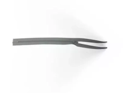 Zip spirálový bun 5mm nedělitelný délka 35 cm -ŠEDÁ