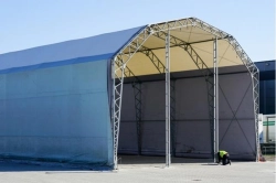 Blackout zatemňovací látka pro závěsy sun protection - STŘÍBRNÁ oboustranně