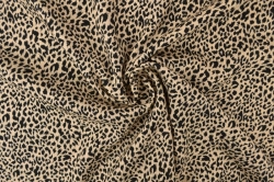 Viskóza potisk - ZVÍŘECÍ VZOR GEPARD