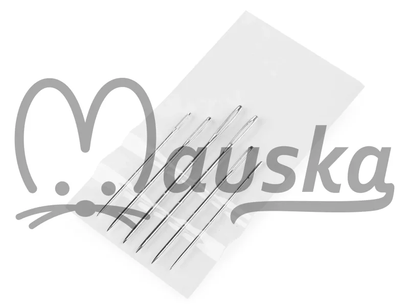 Jehly vyšívací ostré 6ks