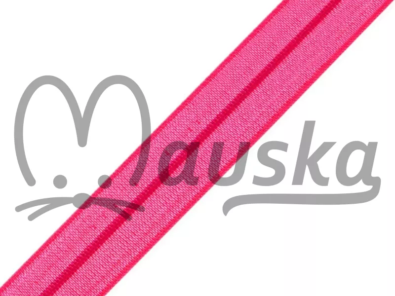 Lemovací pruženka lesklá 16mm- MALINA
