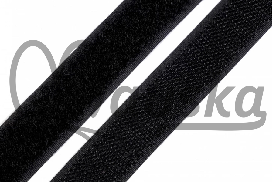 Suchý zip 16MM ČERNÝ