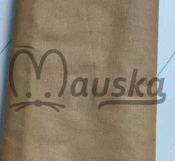 Bavlněné plátno STŘEDNĚ HNĚDÁ/HOŘČIČNÁ