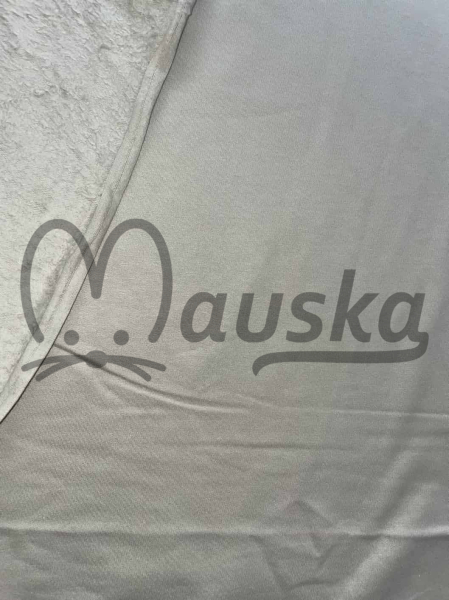 Teplakovina počesaná  ecru