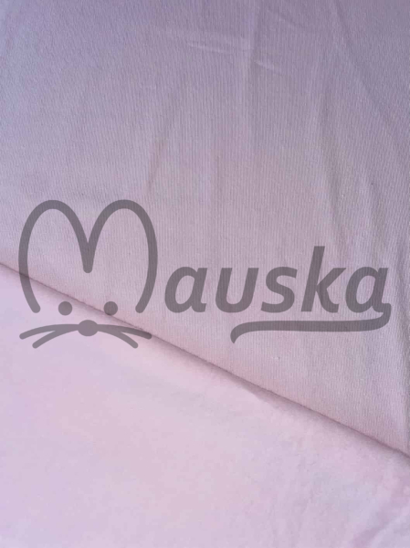 Teplakovina počesaná světle růžová