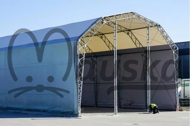 Blackout zatemňovací látka pro závěsy sun protection - STŘÍBRNÁ oboustranně