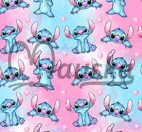 Micropeach potisk - příšerka Stitch