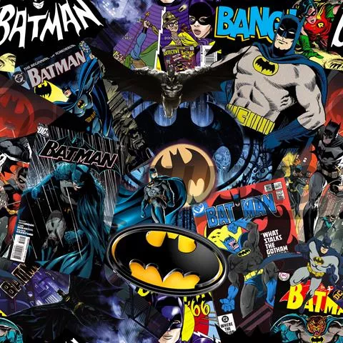 jarní softshell potisk - BATMAN KOMIKS
