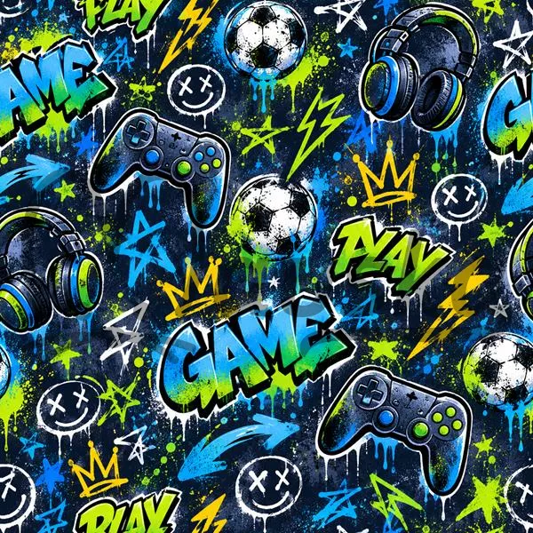 Softshell zimní klučičí grafiti