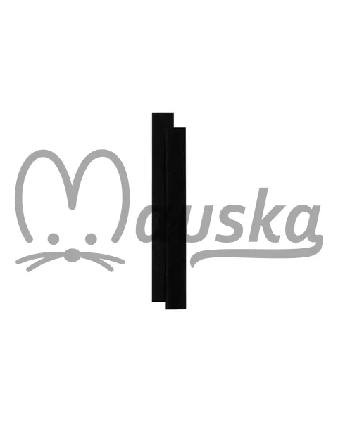 Suchý zip 20MM ČERNÝ - 20cm délka